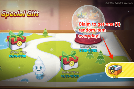 Pokemon UNITE - Get One Random Item Everyday!