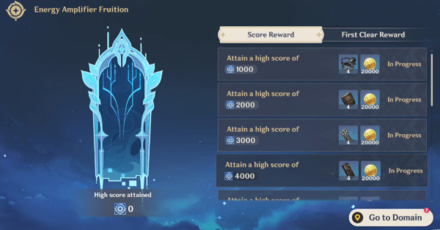 Genshin - Energy Amplifier Fruition - Act 3 Deceitful Domain