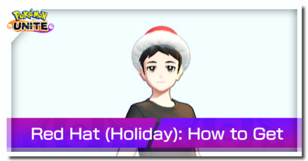 Pokemon UNITE - Red Hat (Holiday) Top Image