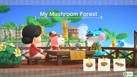 Alli Theme Name and Required Furniture