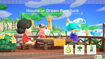 Azalea Theme Name and Required Furniture