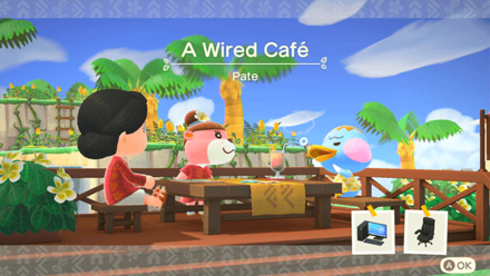 Pate Theme Name and Required Furniture