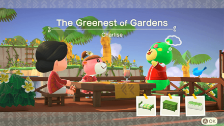 Charlise Theme Name and Required Furniture