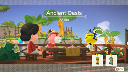 Ankha Theme Name and Required Furniture