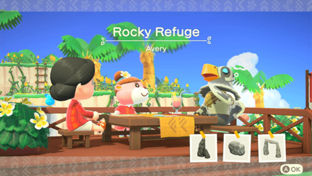 Avery Theme Name and Required Furniture