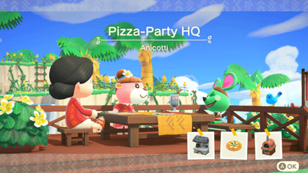 Anicotti Theme Name and Required Furniture