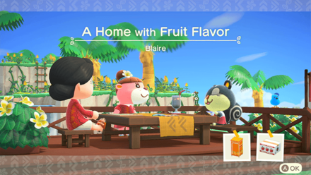 Blaire Theme Name and Required Furniture