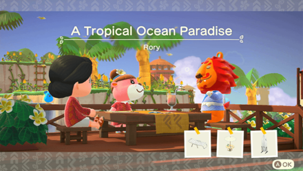 Rory Theme Name and Required Furniture