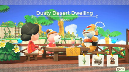 Boone Theme Name and Required Furniture