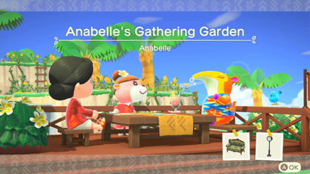Anabelle Theme Name and Required Furniture