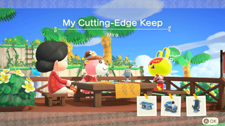 Mira Theme Name and Required Furniture