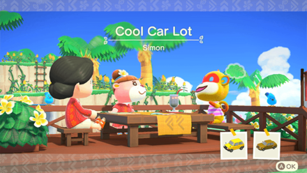 Simon Theme Name and Required Furniture