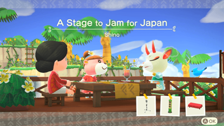 Shino Theme Name and Required Furniture