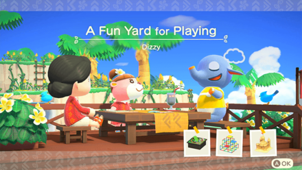 Dizzy Theme Name and Required Furniture