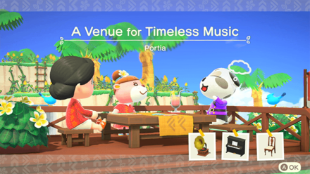 Portia Theme Name and Required Furniture