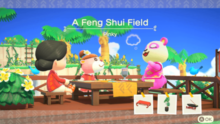 Pinky Theme Name and Required Furniture