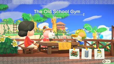 Deena Theme Name and Required Furniture