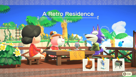 Lobo Theme Name and Required Furniture