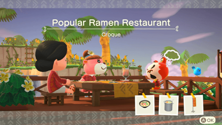 Croque Theme Name and Required Furniture