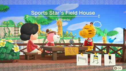 Leonardo Theme Name and Required Furniture