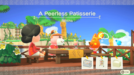 Bettina Theme Name and Required Furniture