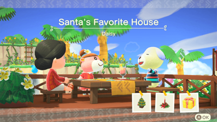 Daisy Theme Name and Required Furniture