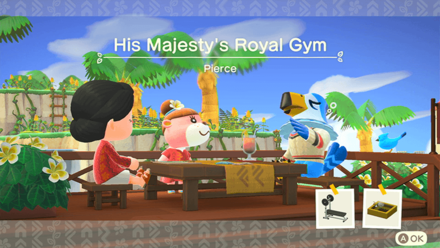 Pierce Theme Name and Required Furniture