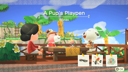 Bones Theme Name and Required Furniture