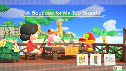 Maelle Theme Name and Required Furniture