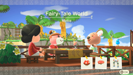 Melba Theme Name and Required Furniture