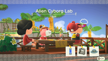 Biff Theme Name and Required Furniture