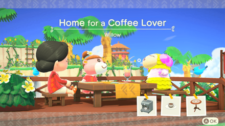 Willow Theme Name and Required Furniture