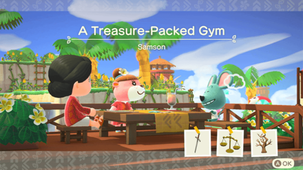 Samson Theme Name and Required Furniture