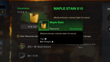 New World - Craft Maple Stains