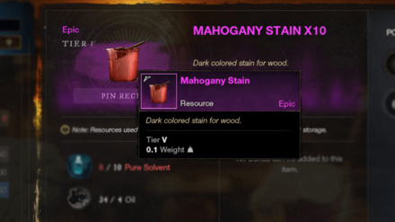 New World - Craft Mahogany Stains