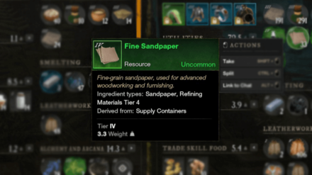 New World - Acquire Fine Sandpaper