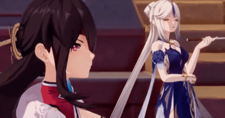 Genshin - Ningguang Skin and Beidou