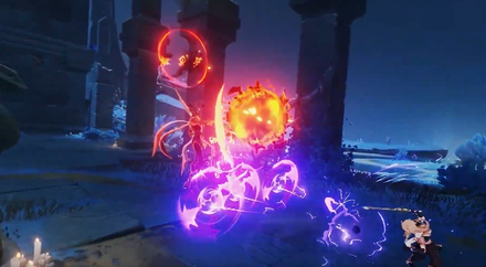 Abyss Lector Fathomless Flames Ball Attack