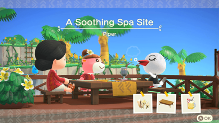 Piper Theme Name and Required Furniture