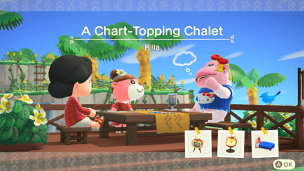 Rilla Theme Name and Required Furniture