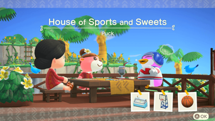 Puck Theme Name and Required Furniture