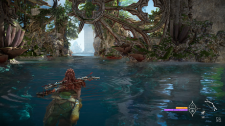 Horizon Forbidden West - Swimming