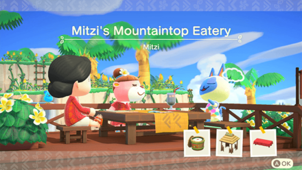 Mitzi Theme Name and Required Furniture