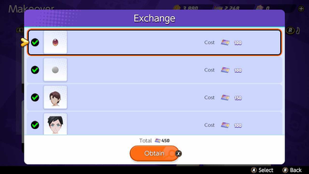 Pokemon UNITE - Change Facial Features - Confirm Total Amount