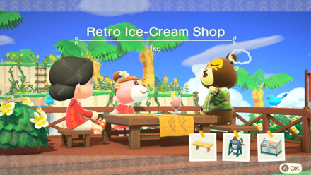 Ike Theme Name and Required Furniture