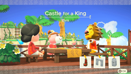 Elvis Theme Name and Required Furniture