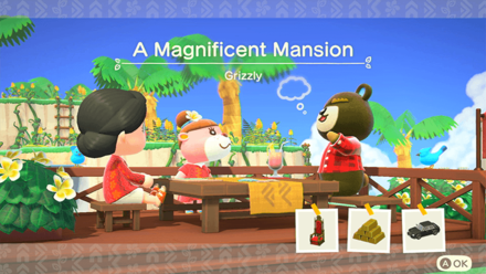 Grizzly Theme Name and Required Furniture