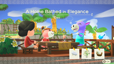 Cleo Theme Name and Required Furniture