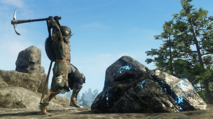 New World - Raise Mining to 100