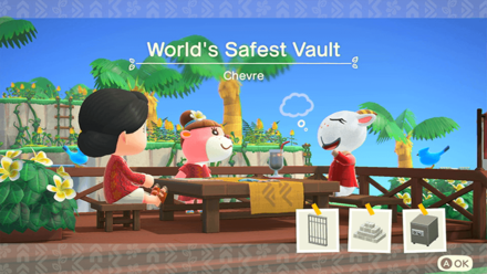 Chevre Theme Name and Required Furniture